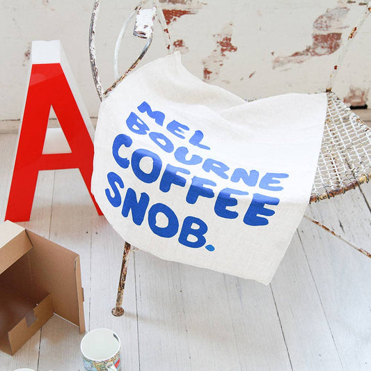 Coffee Snob Tea Towel
