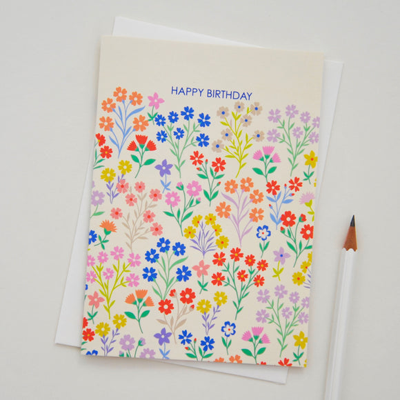 Happy Birthday Flora Card