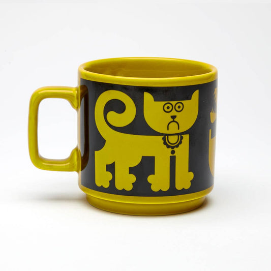 Hornsea Mug - Cat & Pirhana