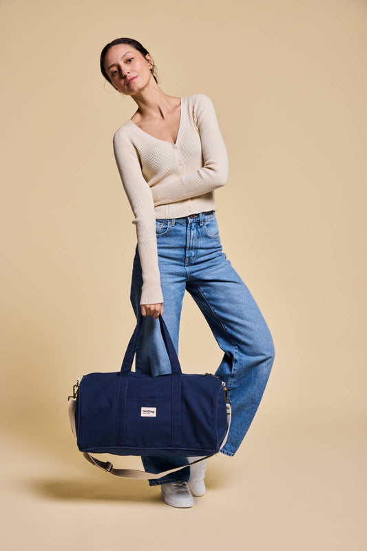 Gabriel Navy Weekend Bag