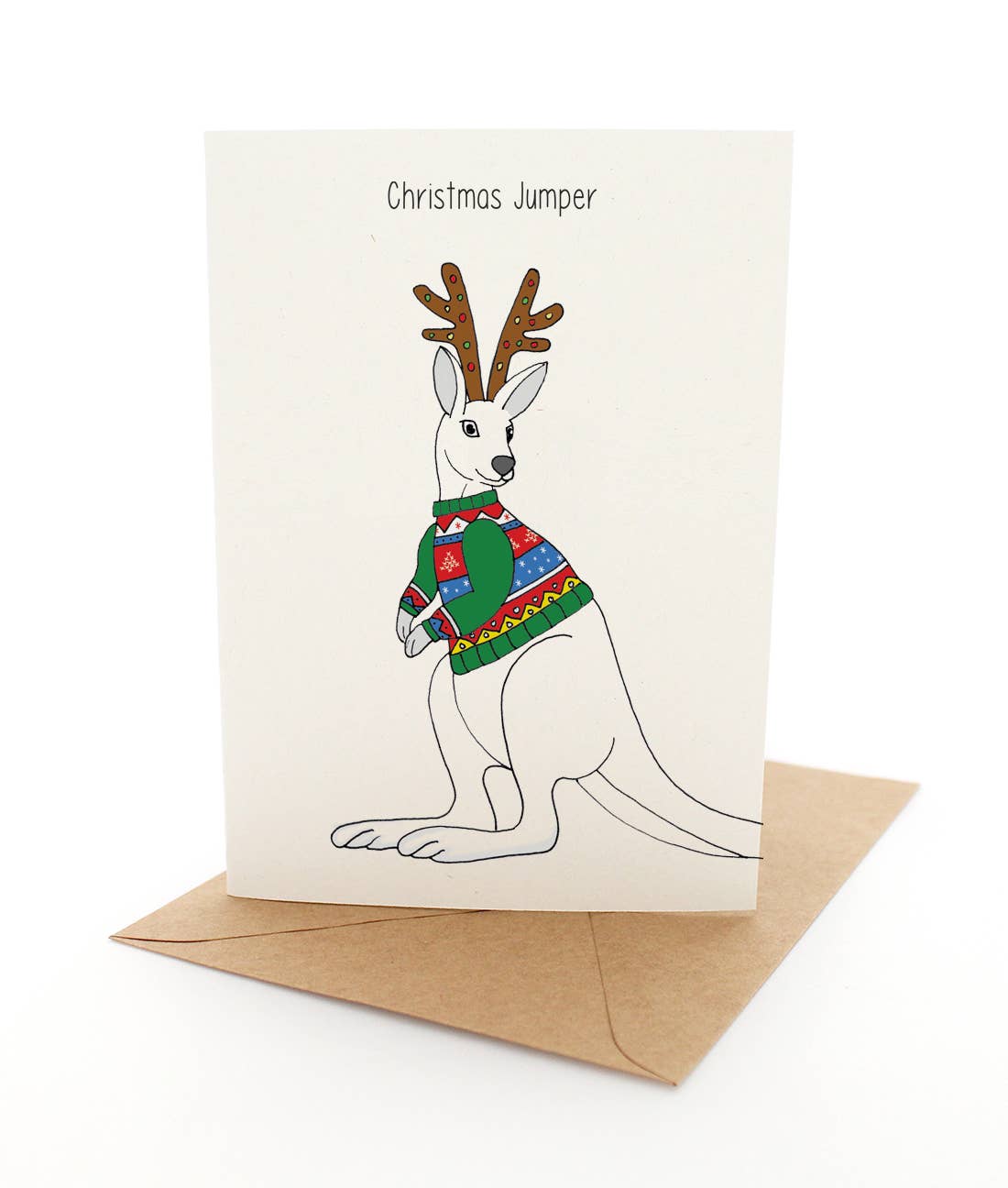 Punny Xmas - Roo Card