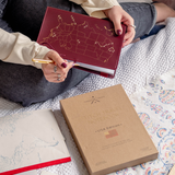 Stitch Your Travels - USA Edition Travel Notebook in Maroon