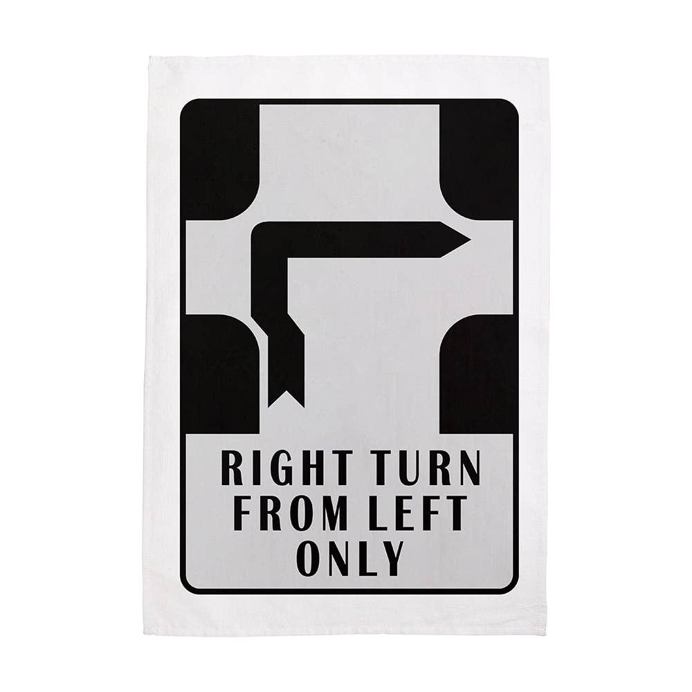 Melbourne Hook Turn Tea Towel