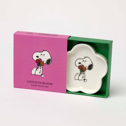 Peanuts Trinket Dish - Flower Shaped - Flowers