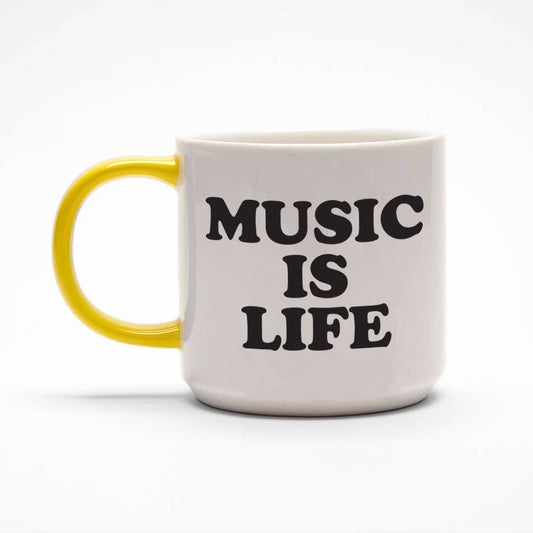 Peanuts Mug - Music is Life