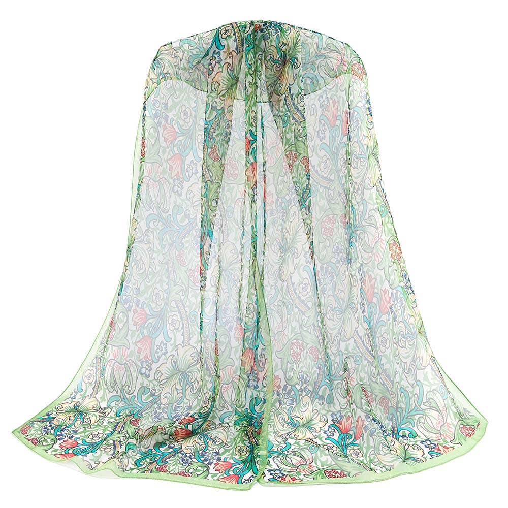 William Morris Golden Lily Pure Silk Scarf