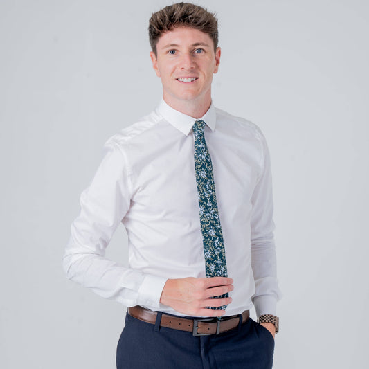 Mayfair Floral Cotton Tie