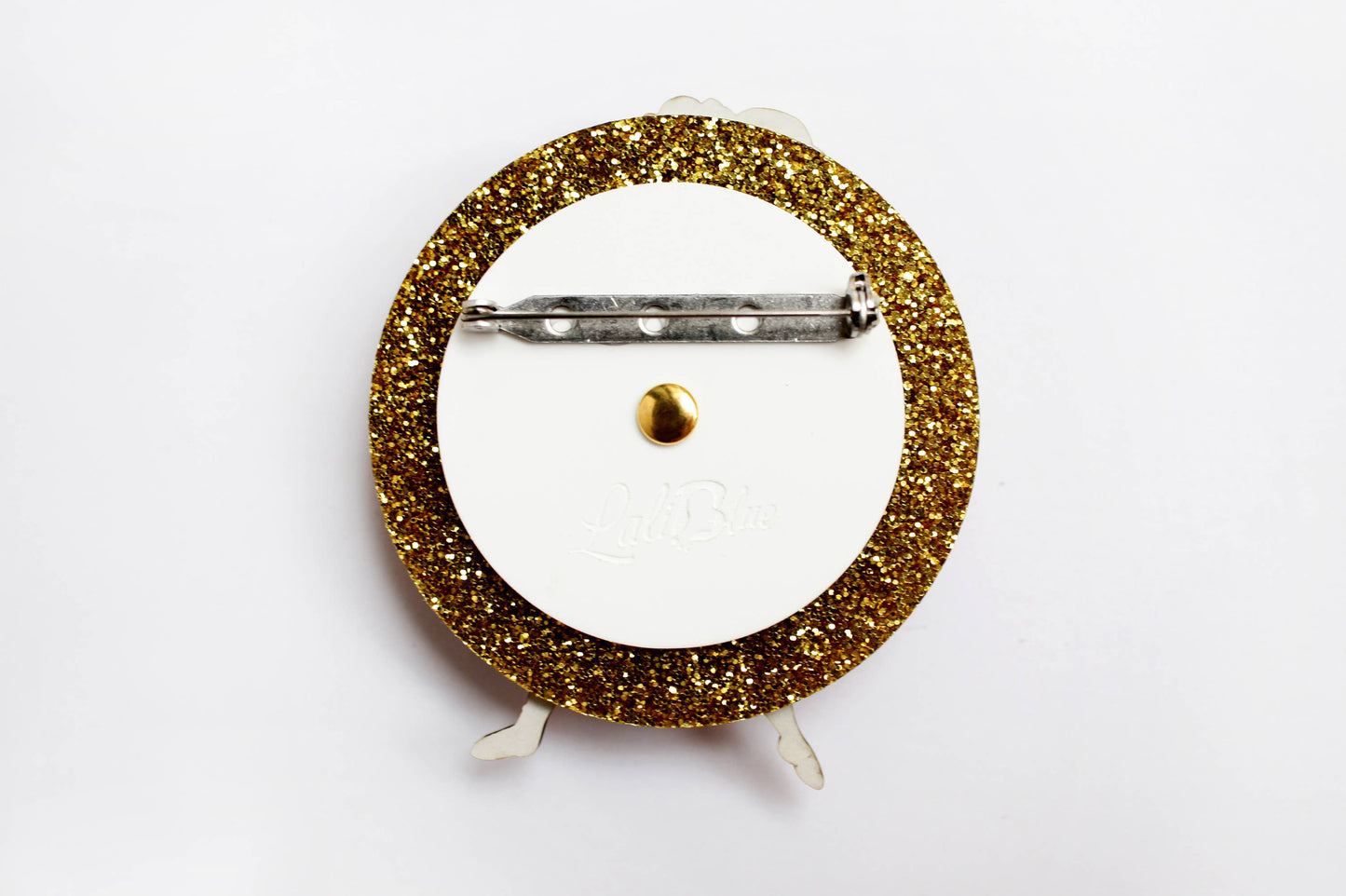 Throwing Knife Brooch
