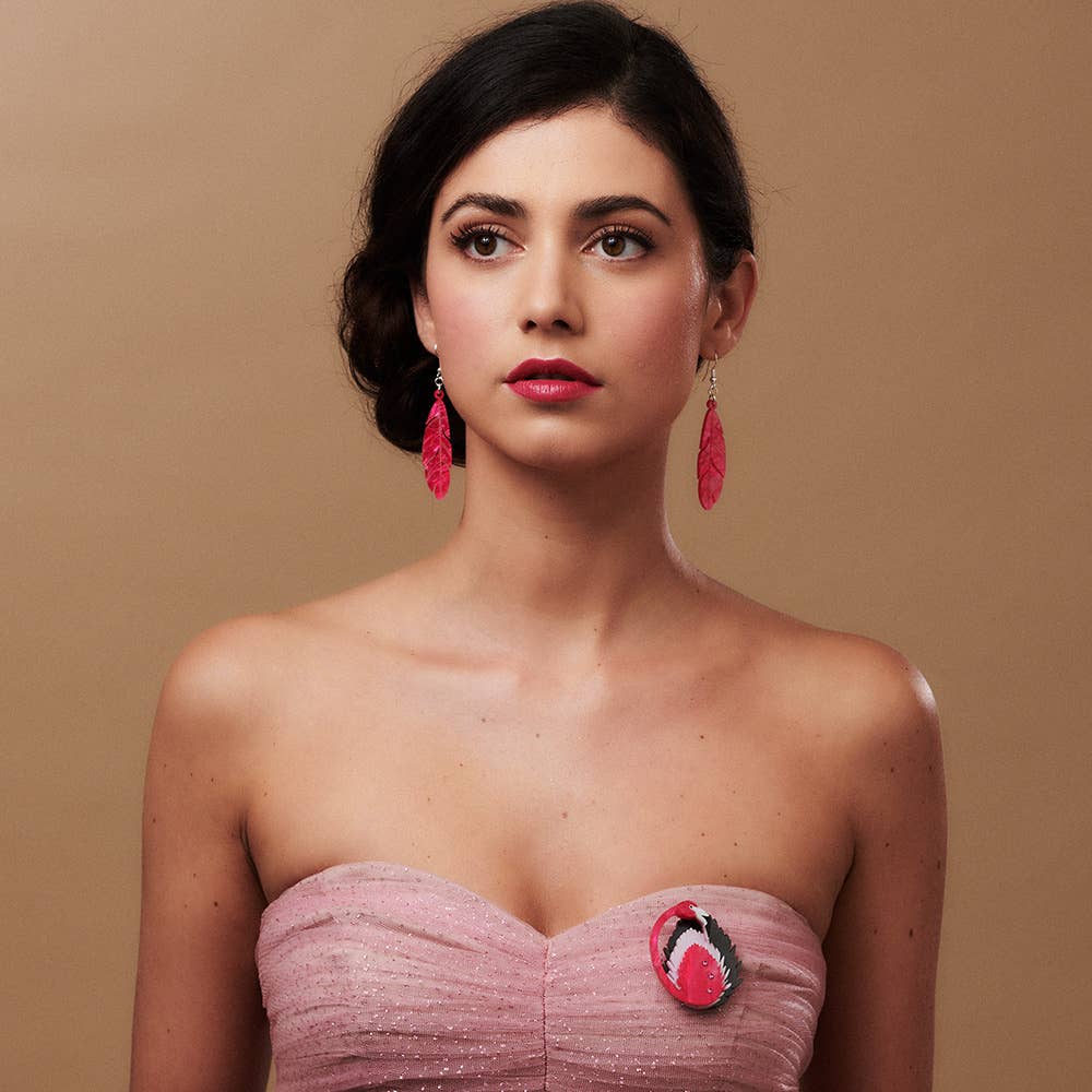 Flamingo Brooch