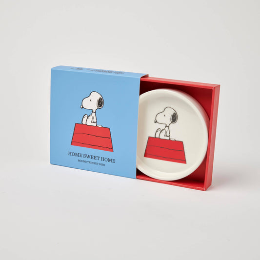 Peanuts Trinket Dish - Round Shaped - Home Sweet Home