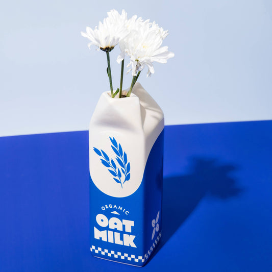 Oat Milk Vase