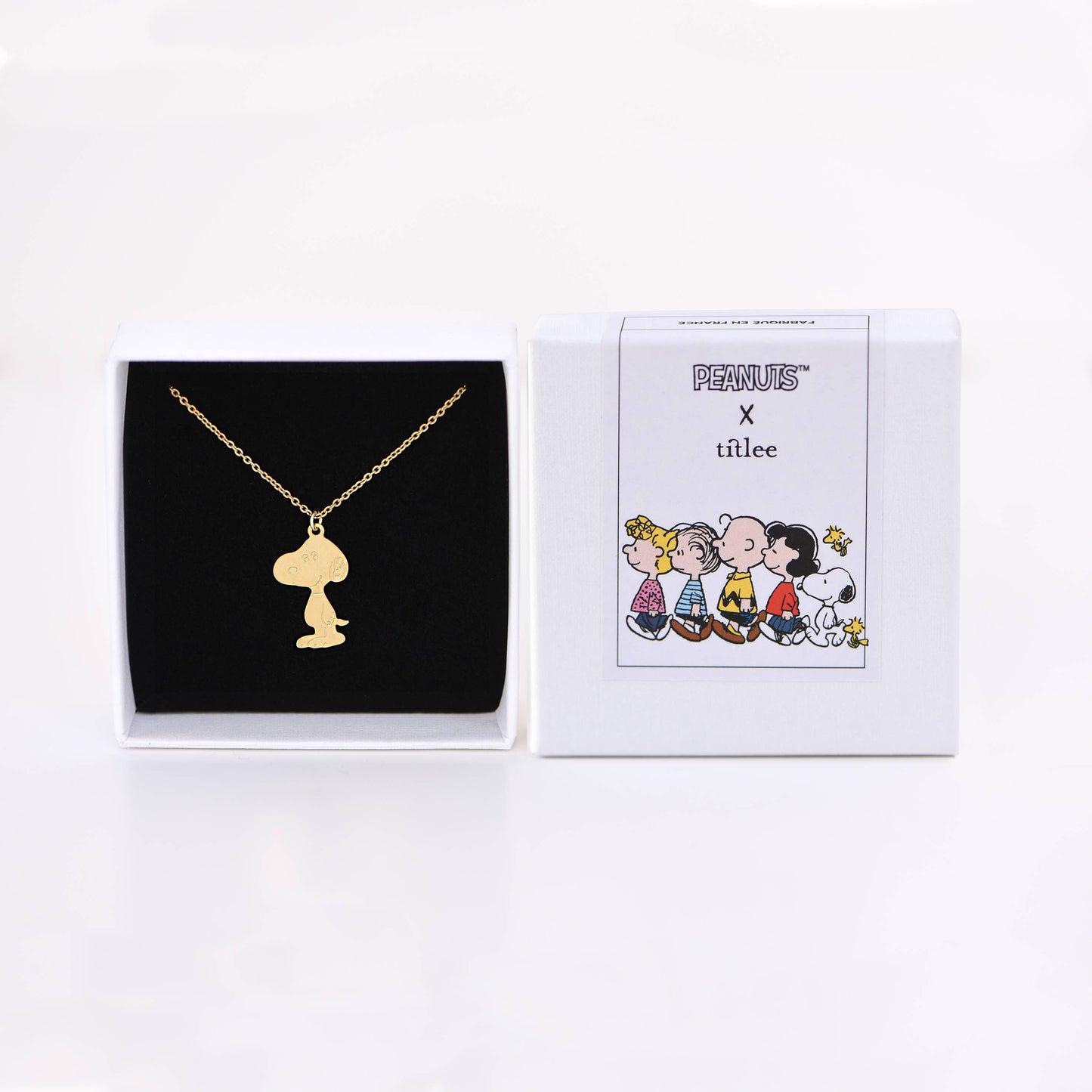 Peanuts Gold Plated Necklace - Snoopy