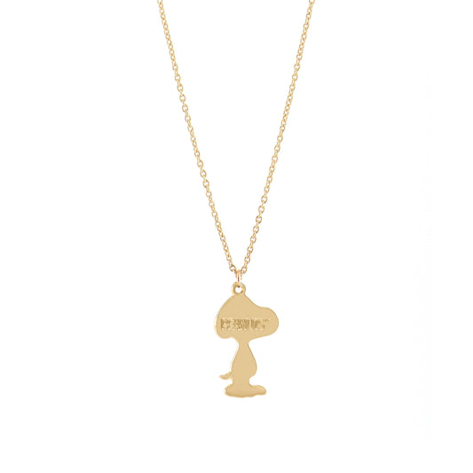 Peanuts Gold Plated Necklace - Snoopy