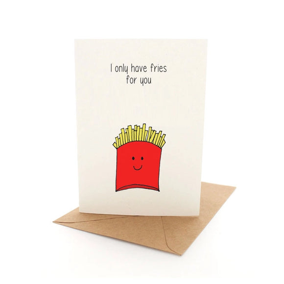 Punny Fries Card