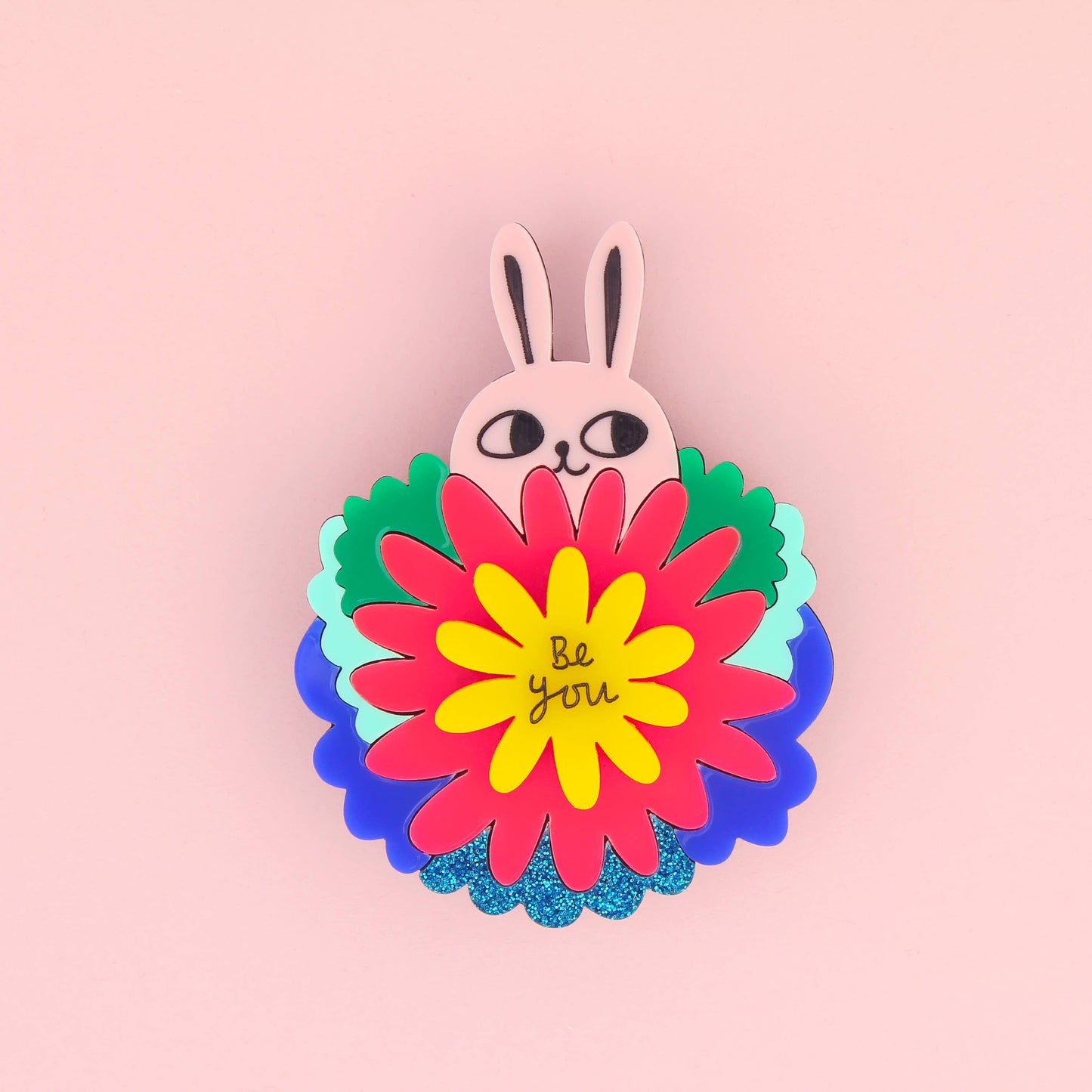 Doodllery 'Be You' Brooch