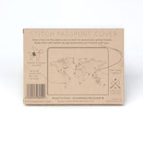 Stitch Where You've Been Passport Cover Kit - Grey Leather