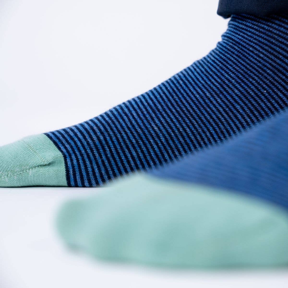 BILLYBELT Striped Combed Cotton Socks - Elementary