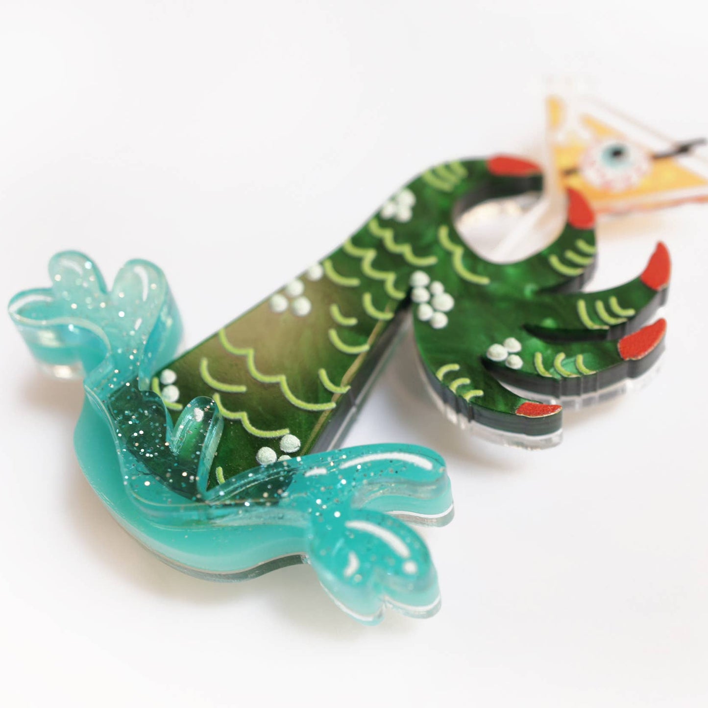 Monster Hand Bartender Brooch