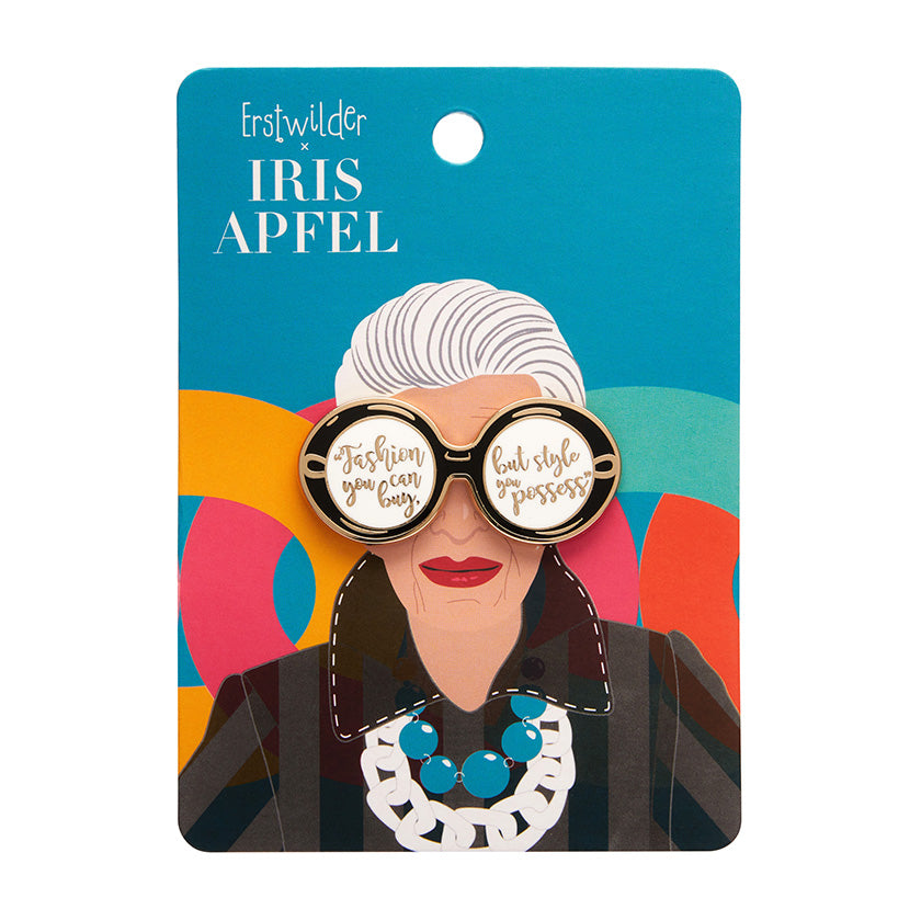 Iris Enamel Pin – Windsor Lane