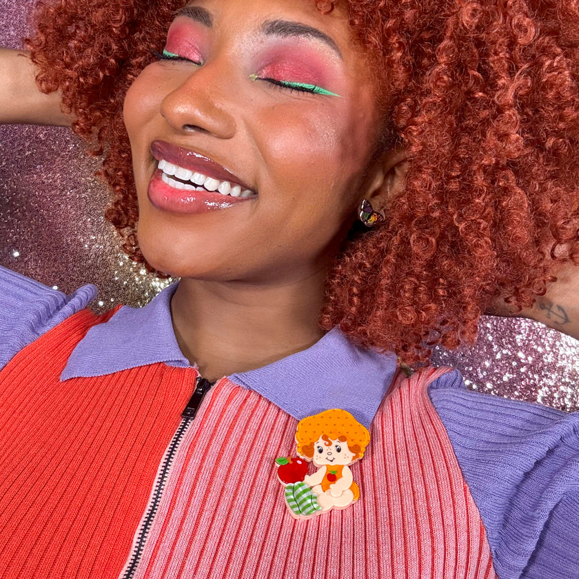 Apple Dumplin’ Brooch