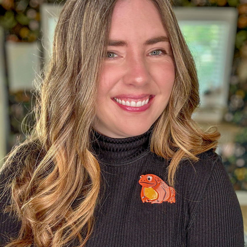 Warts & All Brooch
