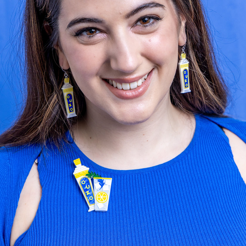 Opa! Ouzo Brooch
