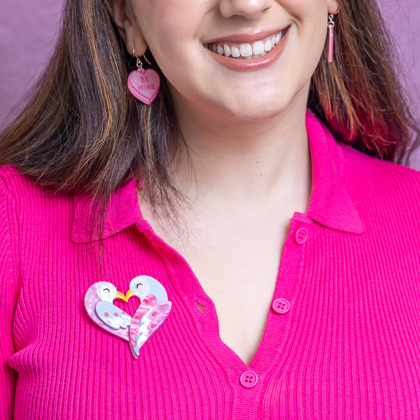 Nestled in Love Brooch