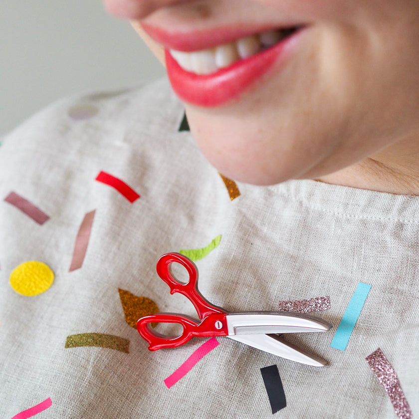 The Sharp End of Style Brooch