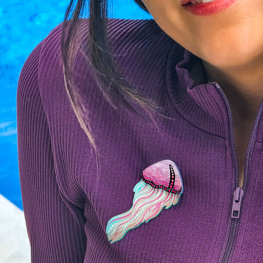 Wakarri (Jellyfish) Brooch