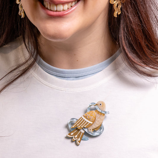 Blue Ribbon Days Brooch