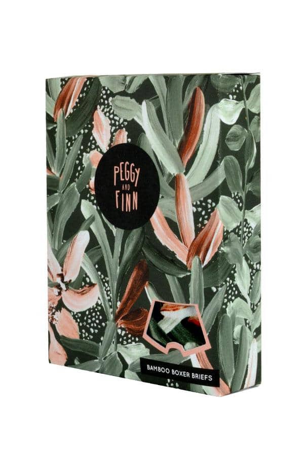 PEGGY AND FINN Protea Green Bamboo Underwear