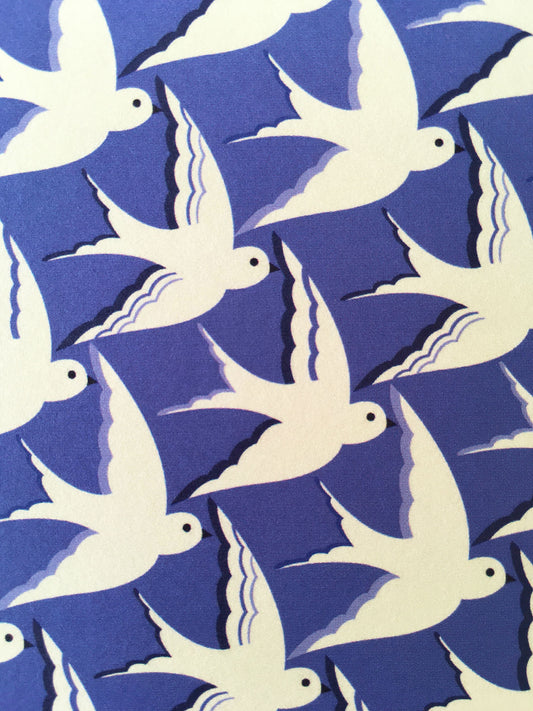 Inflight in Blue Card