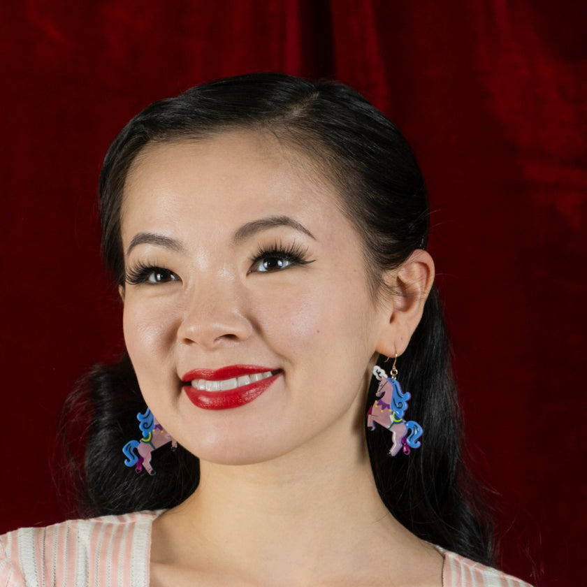 Show Pony Drop Earrings