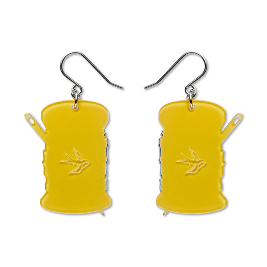 Thread the Needle Drop Earrings