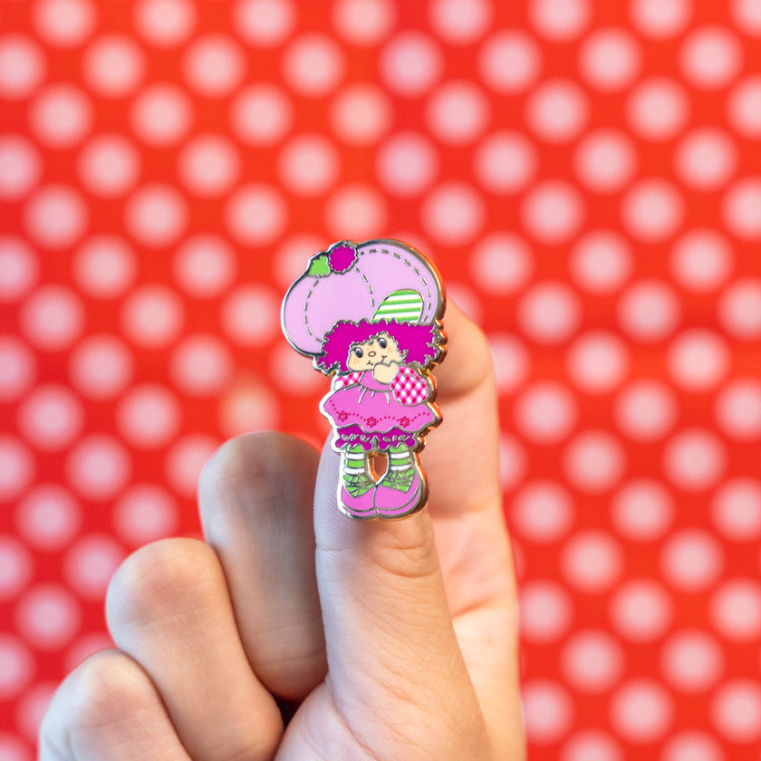 Raspberry Tart Enamel Pin