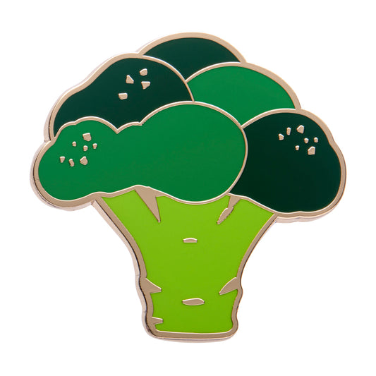 Brocc Star Enamel Pin