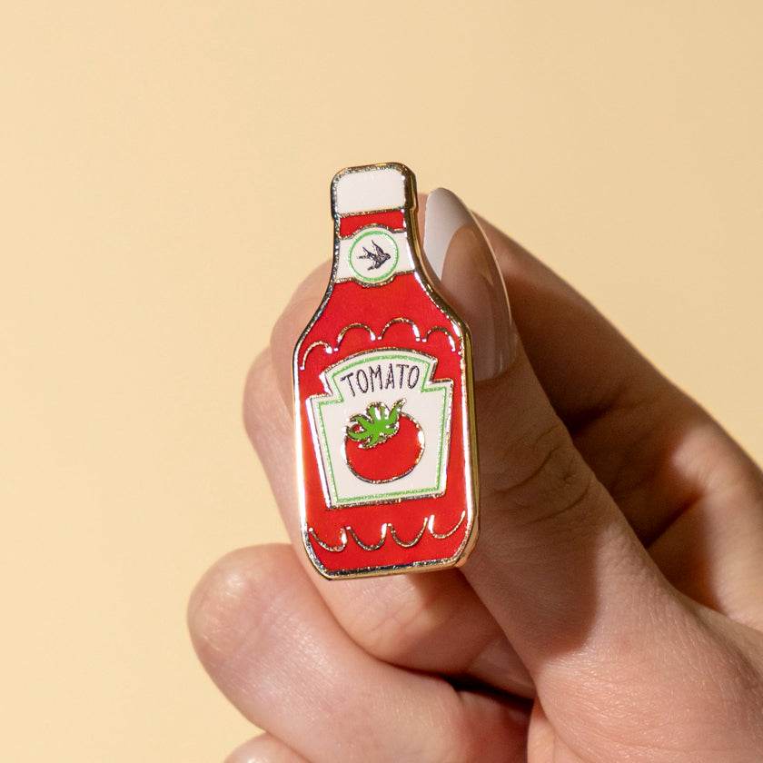 Main Squeeze Enamel Pin