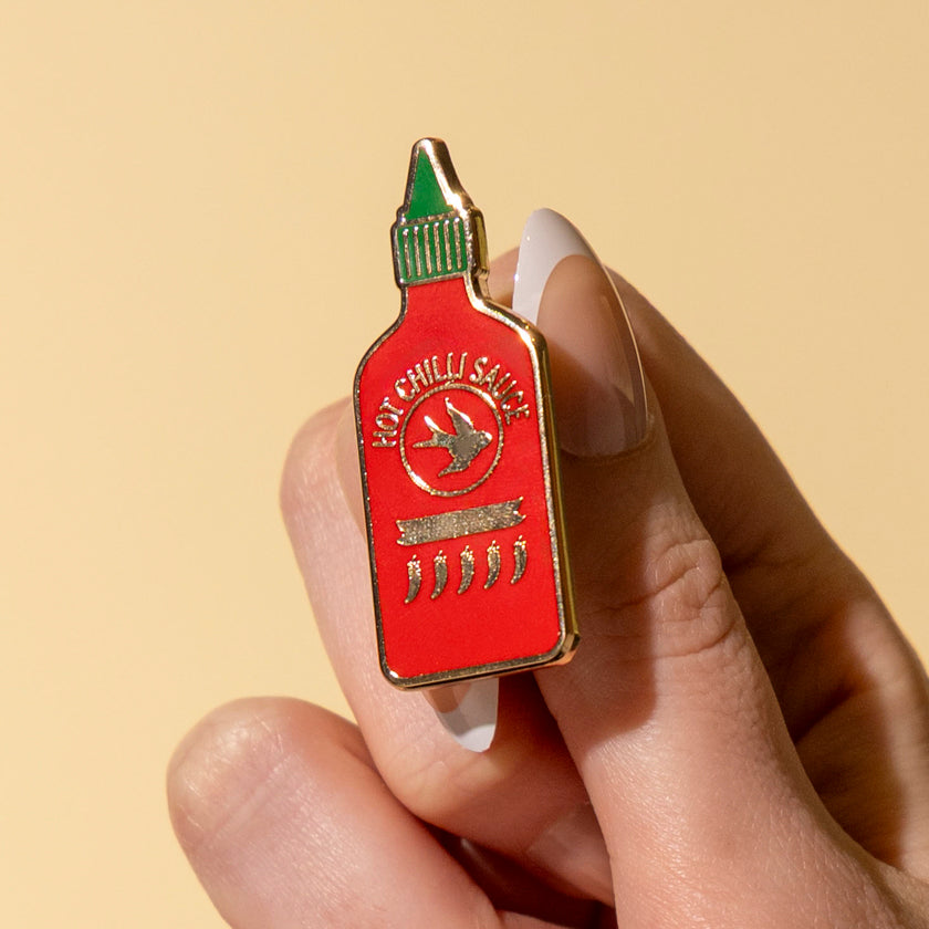 Turn Up the Heat Enamel Pin