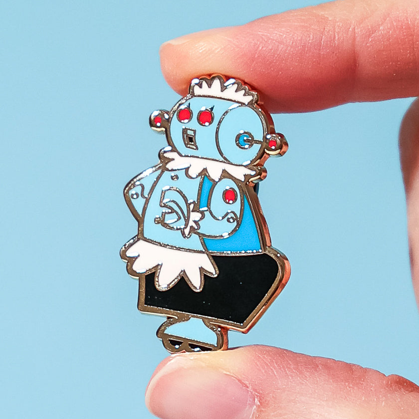 Rosi the Robot Enamel Pin