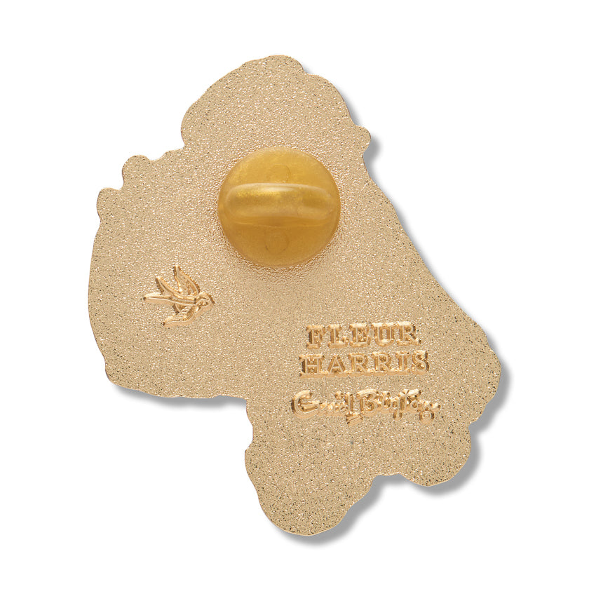 Dame Washalot Enamel Pin