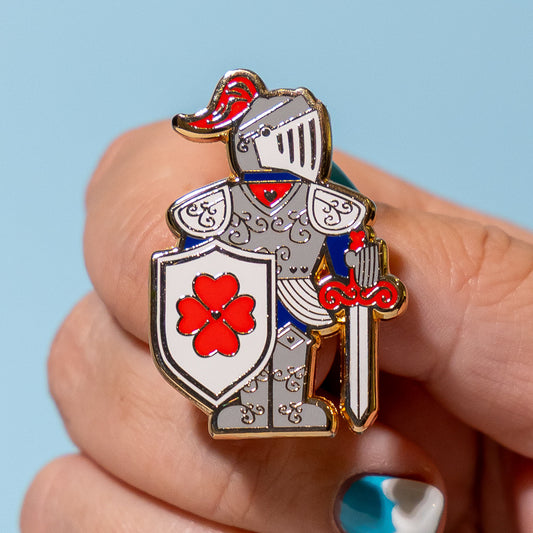 Plot Armour Enamel Pin