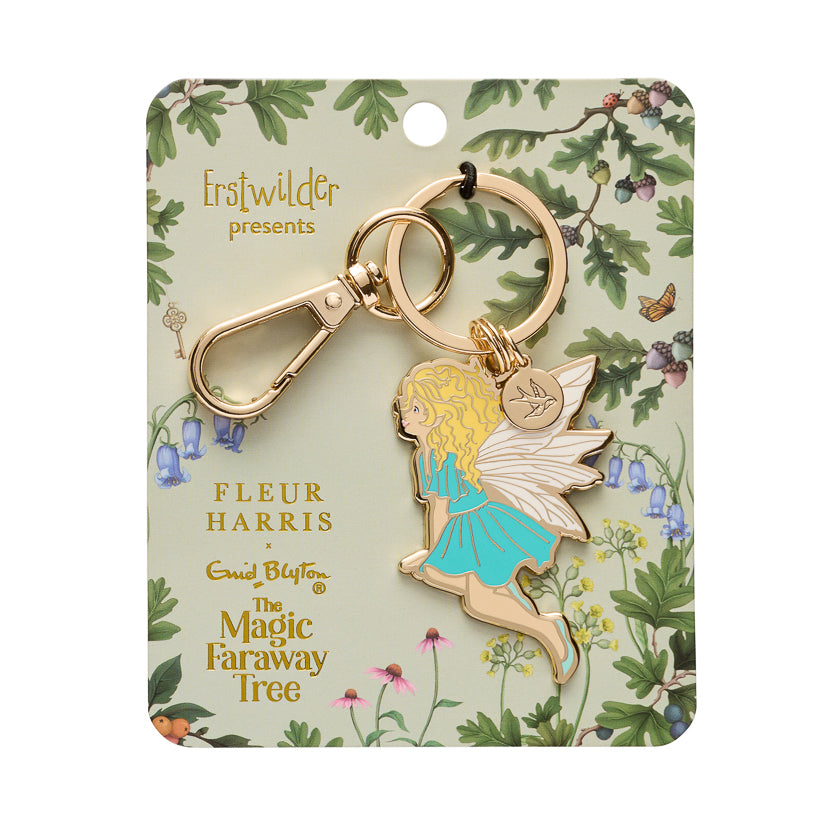 Silky the Fairy Enamel Key Ring