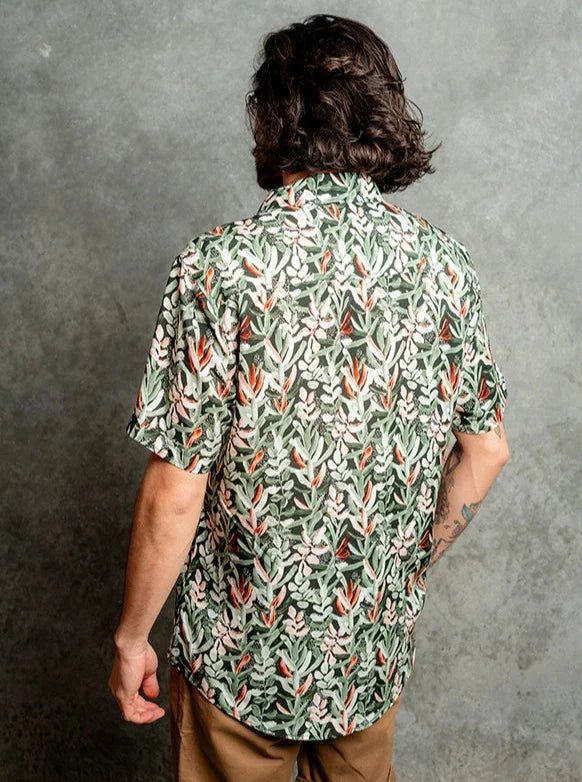 PEGGY AND FINN Protea Green SS Shirt – Windsor Lane