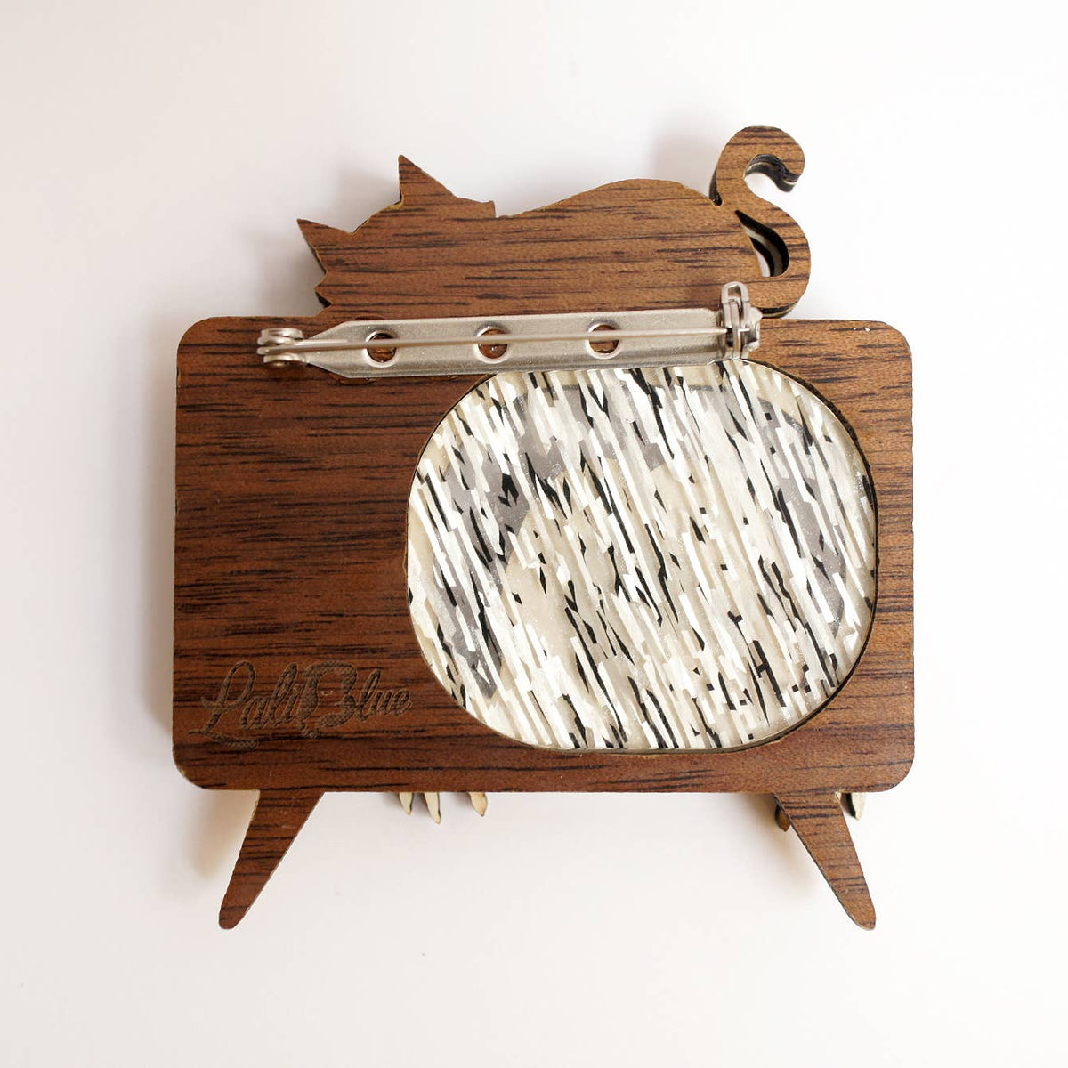 Night TV Brooch