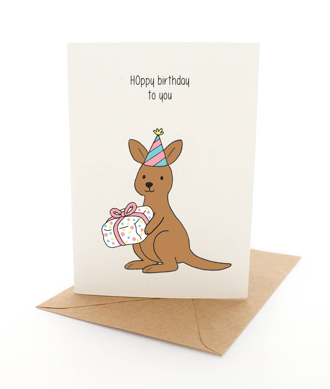 Punny Birthday Roo Card