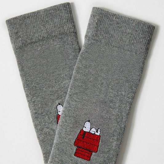 BeSnoopy House Embroidered Socks