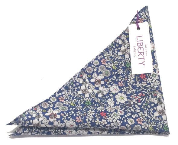 Junes Meadow Tana Lawn Cotton Pocket Square