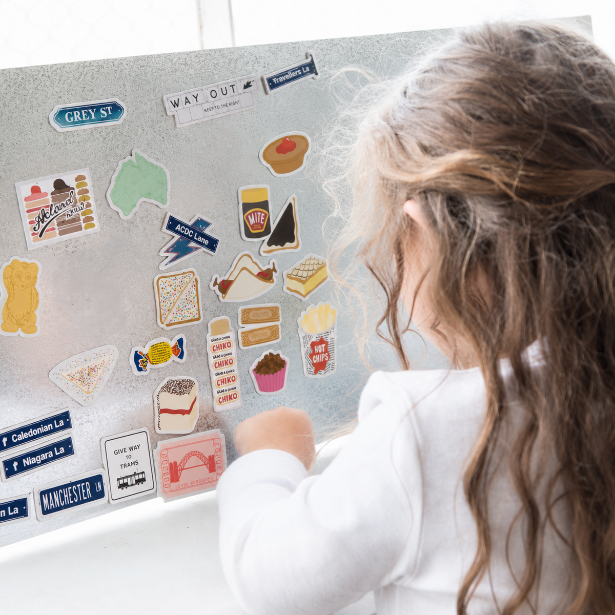 Australian Snacks Magnet Set