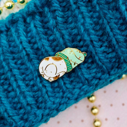 Beanie Pup Enamel Pin