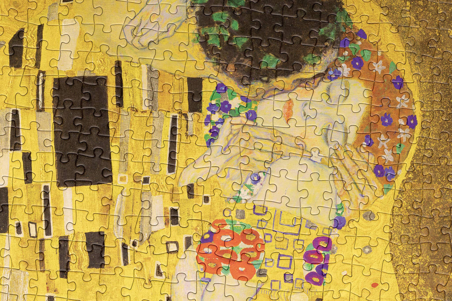 Gustav Klimt Kiss Puzzle
